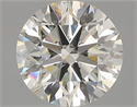 Natural Diamond 2.01 Carats, Round with Excellent Cut, J Color, SI1 Clarity and Certified by GIA