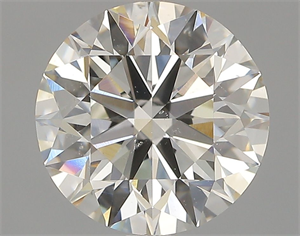 Picture of Natural Diamond 2.01 Carats, Round with Excellent Cut, J Color, SI1 Clarity and Certified by GIA