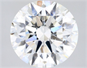 Natural Diamond 2.04 Carats, Round with Excellent Cut, I Color, VS2 Clarity and Certified by GIA