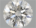 Natural Diamond 0.50 Carats, Round with Excellent Cut, G Color, SI2 Clarity and Certified by IGI