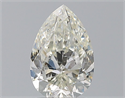 Natural Diamond 1.70 Carats, Pear with  Cut, K Color, SI2 Clarity and Certified by GIA