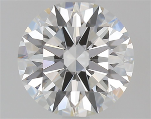 Picture of Natural Diamond 1.51 Carats, Round with Excellent Cut, F Color, VVS2 Clarity and Certified by GIA