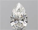 Natural Diamond 2.01 Carats, Pear with  Cut, H Color, VVS2 Clarity and Certified by GIA