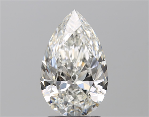 Picture of Natural Diamond 2.01 Carats, Pear with  Cut, H Color, VVS2 Clarity and Certified by GIA