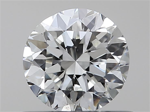 Picture of Natural Diamond 0.50 Carats, Round with Good Cut, H Color, SI1 Clarity and Certified by GIA