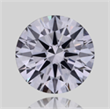 Natural Diamond 0.40 Carats, Round with Excellent Cut, F Color, SI1 Clarity and Certified by GIA