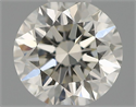 Natural Diamond 0.40 Carats, Round with Excellent Cut, H Color, VS1 Clarity and Certified by IGI