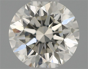 Picture of Natural Diamond 0.40 Carats, Round with Excellent Cut, H Color, VS1 Clarity and Certified by IGI