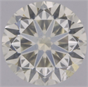 Natural Diamond 0.40 Carats, Round with Good Cut, J Color, SI2 Clarity and Certified by GIA