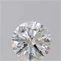 Natural Diamond 3.73 Carats, Round with Excellent Cut, G Color, VVS1 Clarity and Certified by GIA