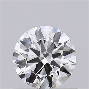 Picture of Natural Diamond 0.40 Carats, Round with Very Good Cut, F Color, VS2 Clarity and Certified by GIA