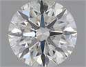 Natural Diamond 0.51 Carats, Round with Excellent Cut, J Color, SI2 Clarity and Certified by GIA