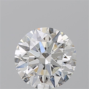 Picture of Natural Diamond 1.52 Carats, Round with Excellent Cut, H Color, IF Clarity and Certified by GIA