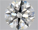 Natural Diamond 2.01 Carats, Round with Excellent Cut, I Color, VS1 Clarity and Certified by GIA