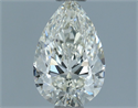 Natural Diamond 0.90 Carats, Pear with  Cut, I Color, VVS1 Clarity and Certified by IGI