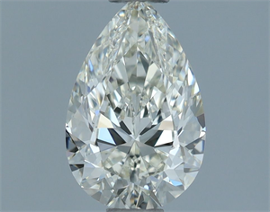 Picture of Natural Diamond 0.90 Carats, Pear with  Cut, I Color, VVS1 Clarity and Certified by IGI