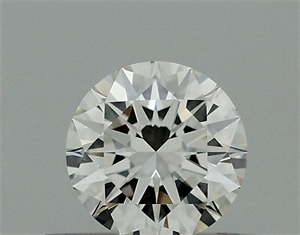 Picture of Natural Diamond 0.40 Carats, Round with Excellent Cut, G Color, VS1 Clarity and Certified by GIA