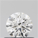 Natural Diamond 0.43 Carats, Round with Excellent Cut, E Color, VS2 Clarity and Certified by IGI