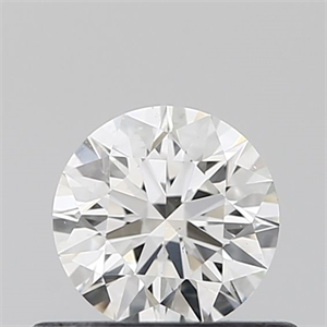 Picture of Natural Diamond 0.43 Carats, Round with Excellent Cut, E Color, VS2 Clarity and Certified by IGI