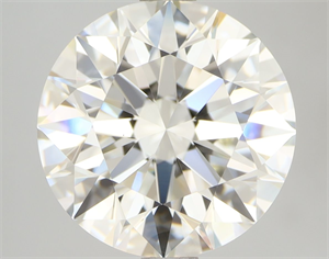 Picture of Natural Diamond 3.20 Carats, Round with Excellent Cut, K Color, VVS1 Clarity and Certified by GIA