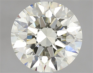 Picture of Natural Diamond 3.00 Carats, Round with Excellent Cut, K Color, VVS1 Clarity and Certified by IGI