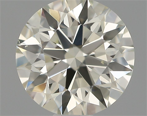 Picture of Natural Diamond 0.63 Carats, Round with Excellent Cut, J Color, VS2 Clarity and Certified by IGI