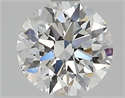 Natural Diamond 1.30 Carats, Round with Excellent Cut, E Color, VVS2 Clarity and Certified by GIA