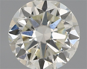 Picture of Natural Diamond 0.40 Carats, Round with Very Good Cut, J Color, VS2 Clarity and Certified by IGI