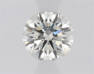 Picture of Natural Diamond 0.51 Carats, Round with Excellent Cut, I Color, VS1 Clarity and Certified by IGI