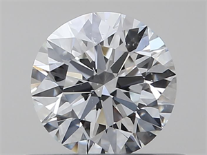 Picture of Natural Diamond 0.40 Carats, Round with Excellent Cut, G Color, VS2 Clarity and Certified by GIA