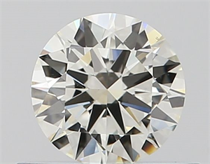 Picture of Natural Diamond 0.41 Carats, Round with Excellent Cut, I Color, VS1 Clarity and Certified by IGI