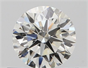 Natural Diamond 0.50 Carats, Round with Excellent Cut, I Color, VS1 Clarity and Certified by GIA