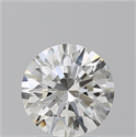 Natural Diamond 2.13 Carats, Round with Excellent Cut, H Color, VS2 Clarity and Certified by GIA