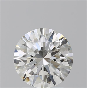 Picture of Natural Diamond 2.13 Carats, Round with Excellent Cut, H Color, VS2 Clarity and Certified by GIA