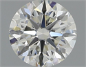 Natural Diamond 0.45 Carats, Round with Excellent Cut, G Color, VVS1 Clarity and Certified by IGI