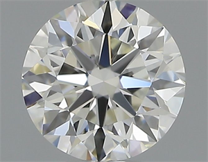 Picture of Natural Diamond 0.45 Carats, Round with Excellent Cut, G Color, VVS1 Clarity and Certified by IGI