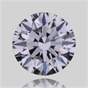 Natural Diamond 0.40 Carats, Round with Excellent Cut, F Color, SI1 Clarity and Certified by GIA