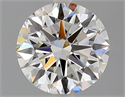 Natural Diamond 2.01 Carats, Round with Excellent Cut, J Color, VS1 Clarity and Certified by GIA