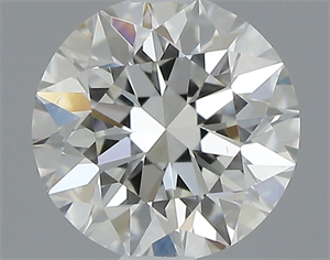 Picture of Natural Diamond 0.50 Carats, Round with Excellent Cut, J Color, VS2 Clarity and Certified by GIA