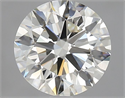 Natural Diamond 2.15 Carats, Round with Excellent Cut, J Color, IF Clarity and Certified by GIA