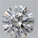 Natural Diamond 1.50 Carats, Round with Excellent Cut, F Color, VS2 Clarity and Certified by GIA