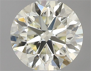 Picture of Natural Diamond 0.40 Carats, Round with Very Good Cut, K Color, VS1 Clarity and Certified by IGI