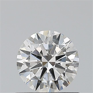 Picture of Natural Diamond 0.50 Carats, Round with Very Good Cut, G Color, SI2 Clarity and Certified by GIA