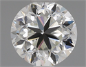 Natural Diamond 0.50 Carats, Round with Good Cut, H Color, VVS1 Clarity and Certified by IGI