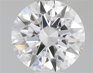 Picture of Natural Diamond 0.40 Carats, Round with Excellent Cut, F Color, VS2 Clarity and Certified by GIA