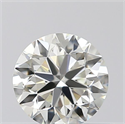 Natural Diamond 0.40 Carats, Round with Very Good Cut, K Color, VVS1 Clarity and Certified by GIA