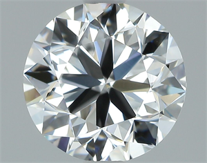 Picture of Natural Diamond 1.51 Carats, Round with Very Good Cut, D Color, VVS2 Clarity and Certified by GIA