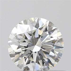 Picture of Natural Diamond 0.40 Carats, Round with Excellent Cut, I Color, VS1 Clarity and Certified by GIA