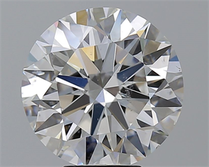 Picture of Natural Diamond 5.55 Carats, Round with Excellent Cut, E Color, SI1 Clarity and Certified by GIA