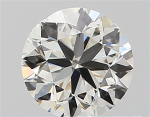 Picture of Natural Diamond 0.50 Carats, Round with Very Good Cut, I Color, VS1 Clarity and Certified by GIA